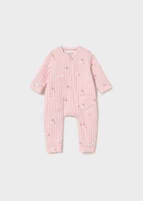 Mayoral pigiama con mani e piedi reversibili Rosa Baby neonata