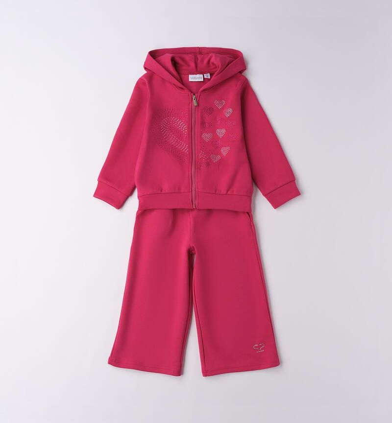 Sarabanda Set tuta Magenta bambina