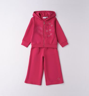 Sarabanda Set tuta Magenta bambina