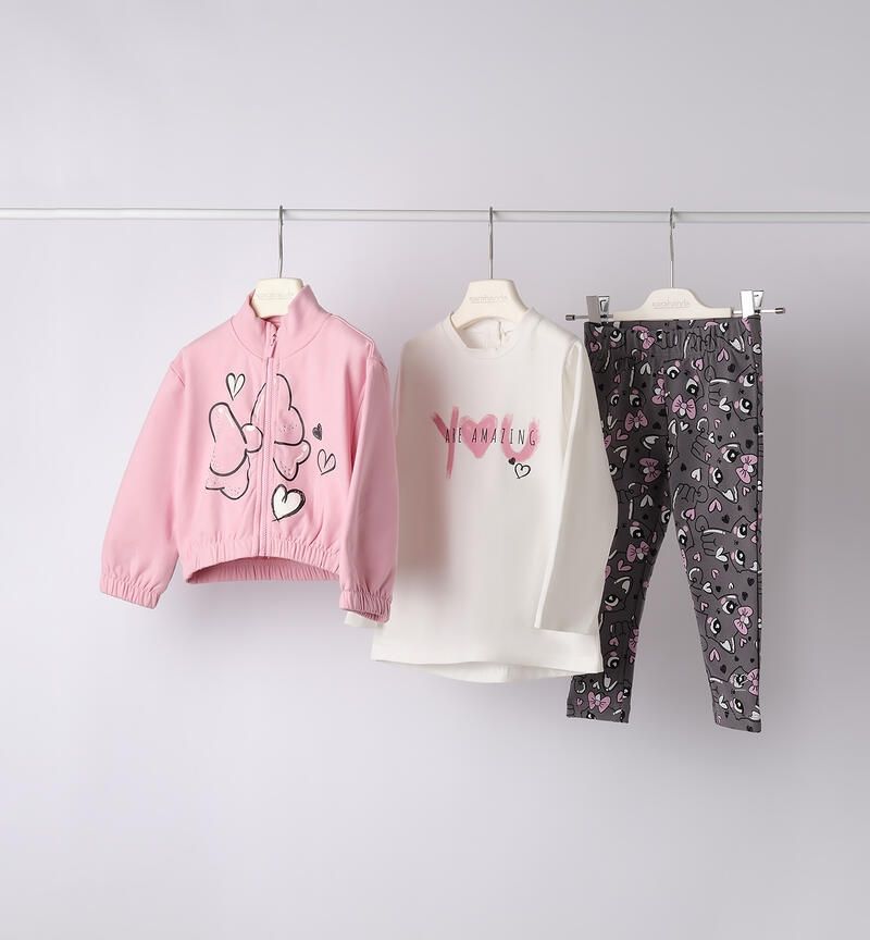 Sarabanda Set 3 pezzi Cipria bambina