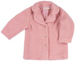 EMC cappotto Teddy Rosa bambina