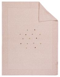 EMC coperta Tricot beige neonati, 100x100 cm