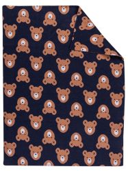 Mayoral coperta imbottita in cotone Orso Blu 35.2049neonato, 100x100 cm