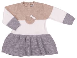EMC abito in Tricot Beige neonata