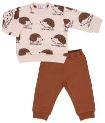 EMC completo tuta Riccio Marrone neonato