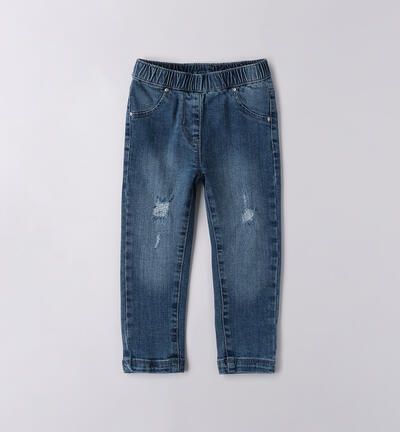 Sarabanda pantalone Jeans morbido bambina