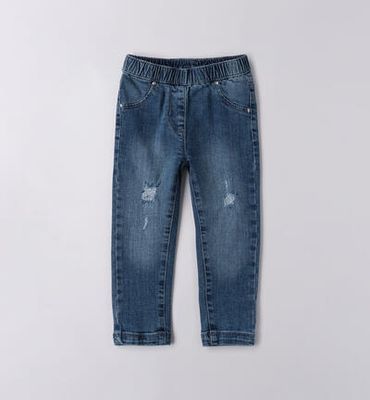 Sarabanda pantalone Jeans morbido bambina