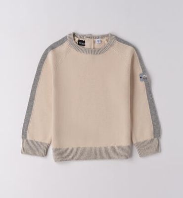 Sarabanda maglione tricot Crema bambino