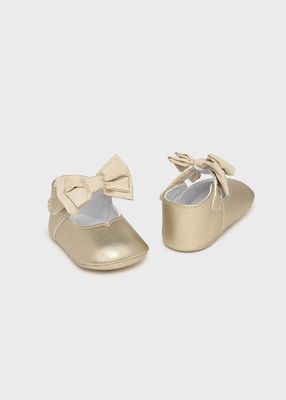 Mayoral ballerine fiocco Champagne neonata