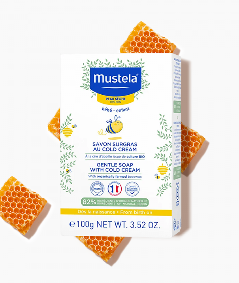 Mustela sapone solido alla Cold Cream 100 gr