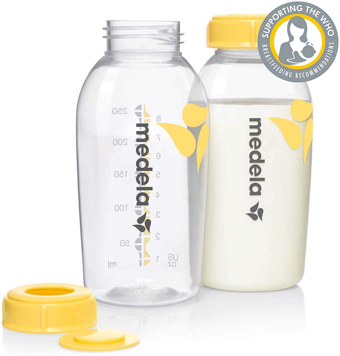 Medela Set 2 bottiglie per latte materno 250 ml