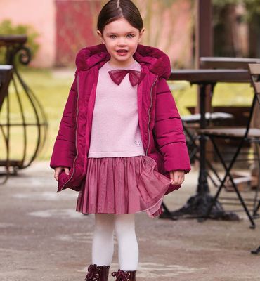 Sarabanda giubbotto Sangria bambina