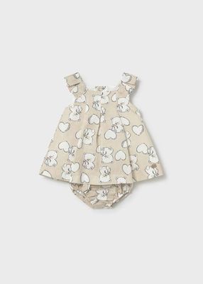 Mayoral vestito stampato Grano neonata