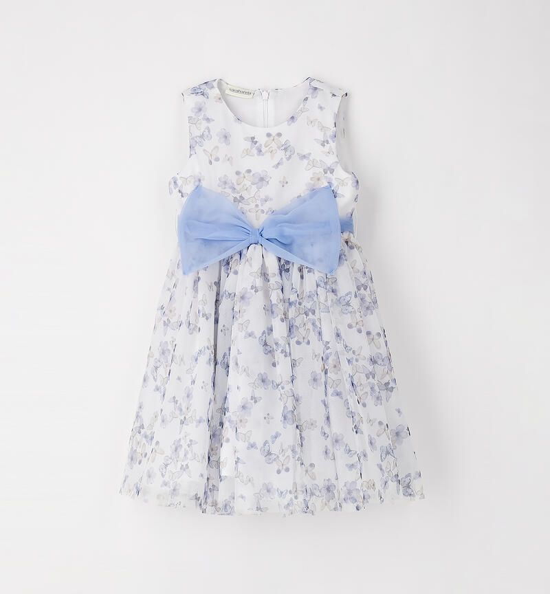 Sarabanda vestito cerimonia Bianco Lavanda bambina