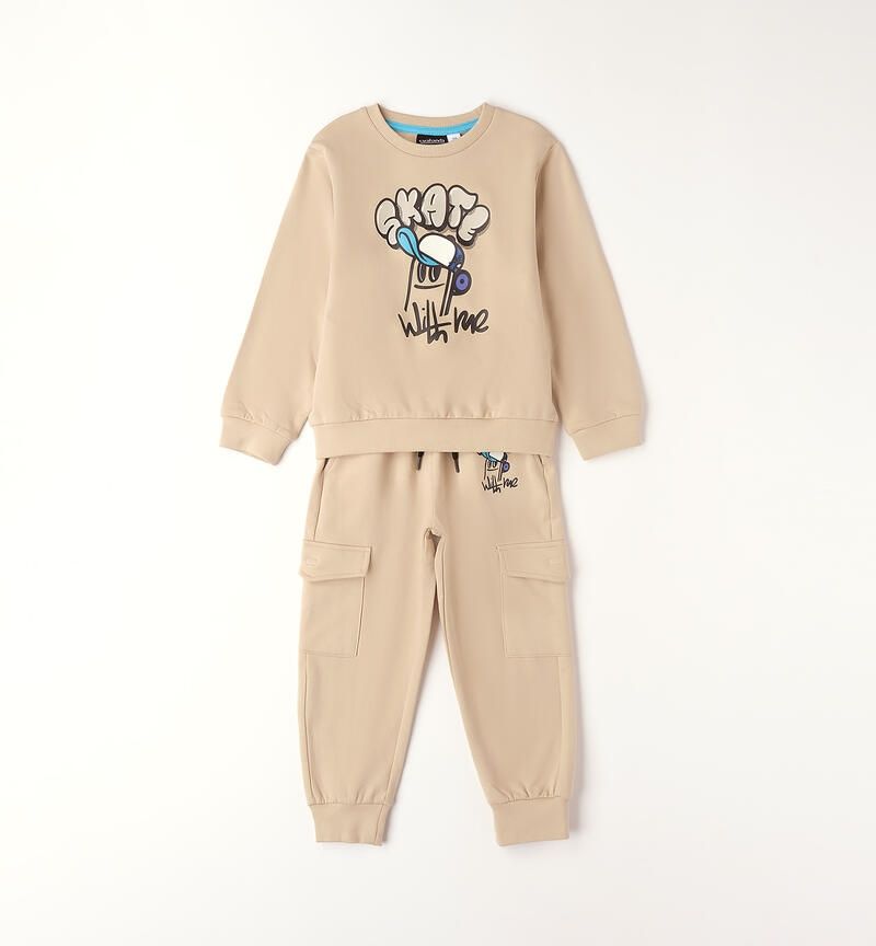 Sarabanda completo tuta Beige bambino