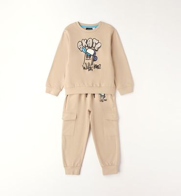 Sarabanda completo tuta Beige bambino