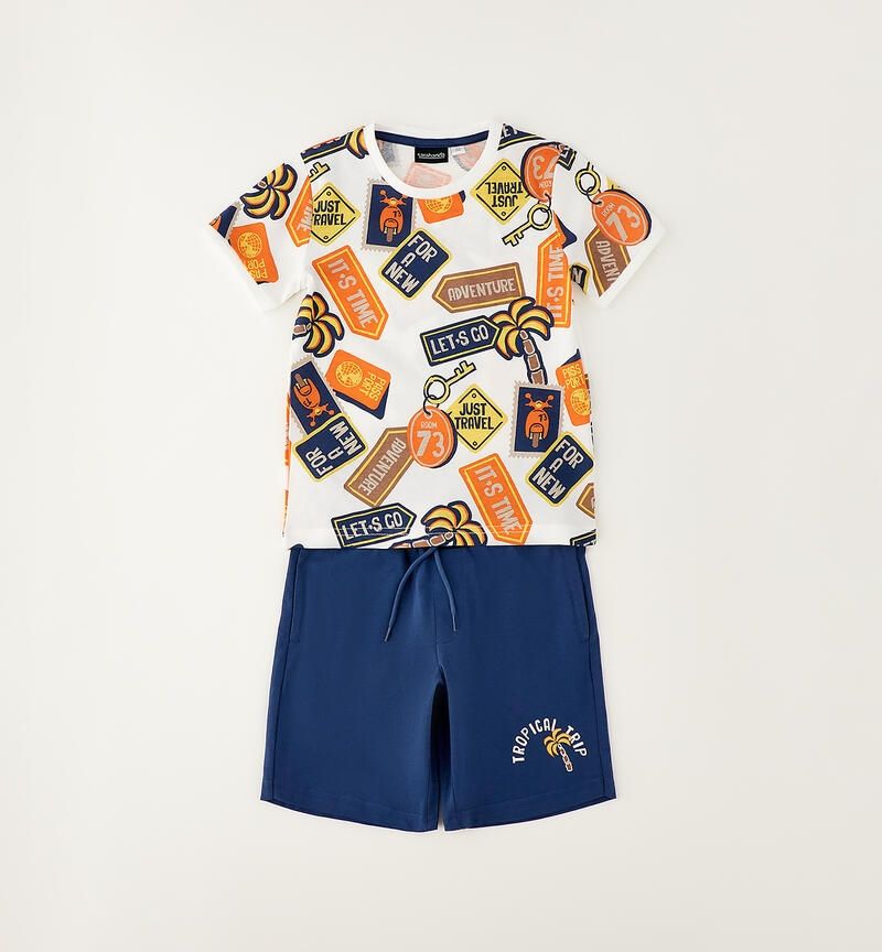 Sarabanda completo corto Multicolor bambino