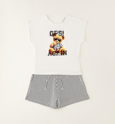 Sarabanda completo Bear Bianco ragazza