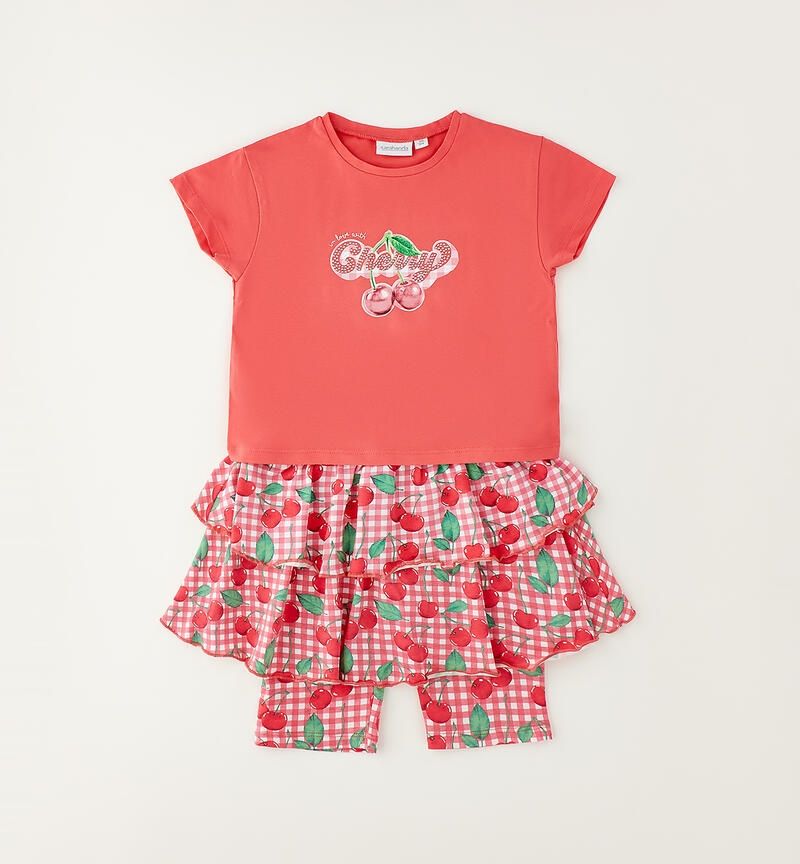 Sarabanda completo gonna Cherry bambina