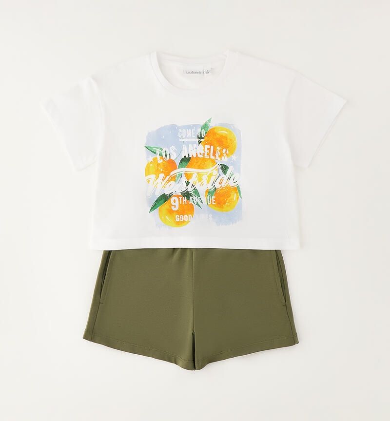 Sarabanda completo Westside Verde ragazza