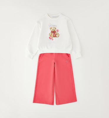 Sarabanda completo tuta Orso Bianco bambina