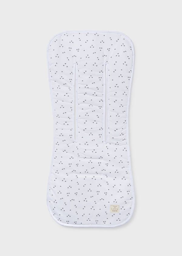 Mayoral materassino passeggino Cuoricini bianco