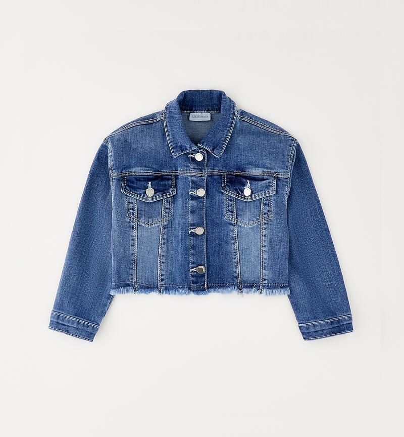 Sarabanda giubbotto Denim bambina