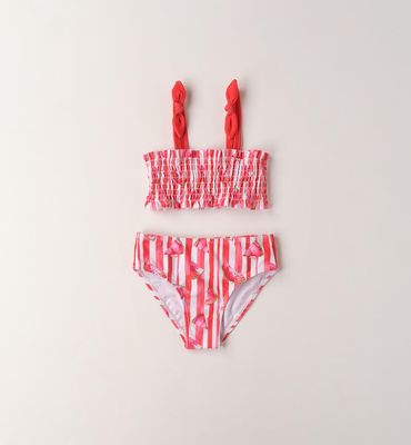Sarabanda costume due pezzi Rosso bambina