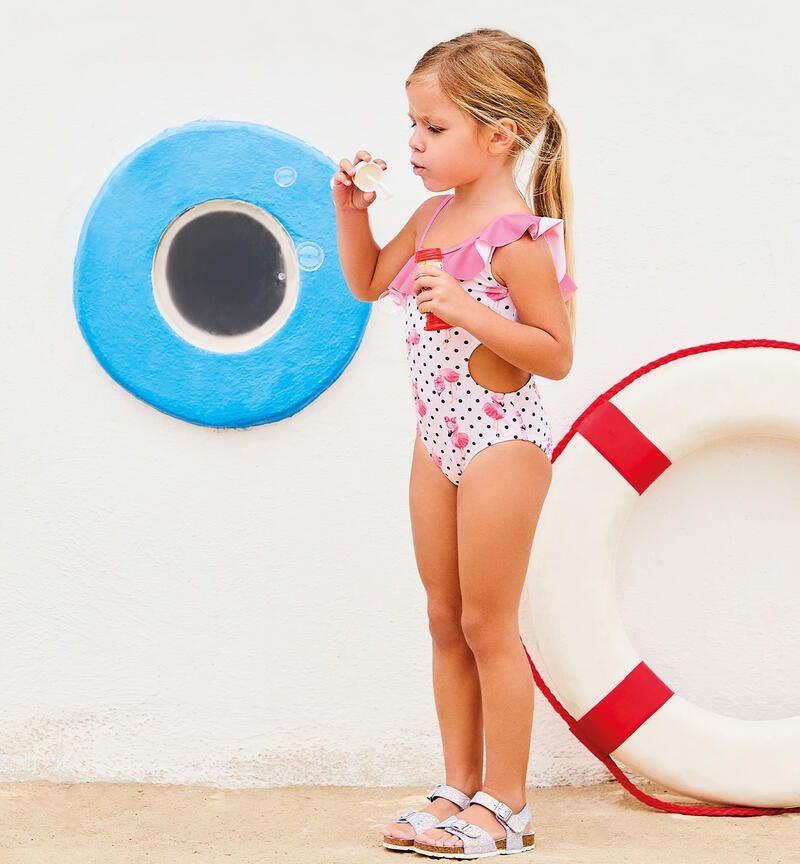 Sarabanda costume intero Rosa bambina