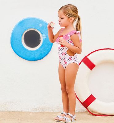 Sarabanda costume intero Rosa bambina