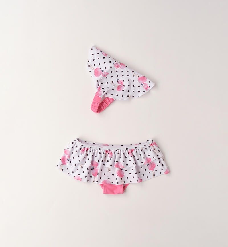 Sarabanda costume  e bandana Rosa bambina