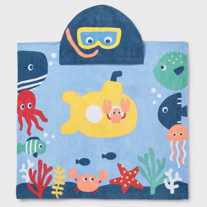 Mayoral Poncho mare azzurro bambino