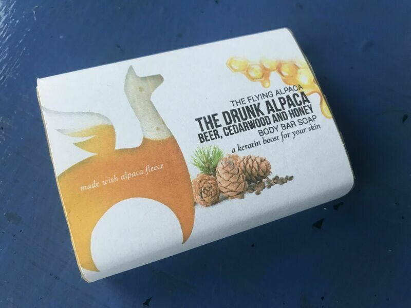 The Drunk Alpaca - Made with craft beer
