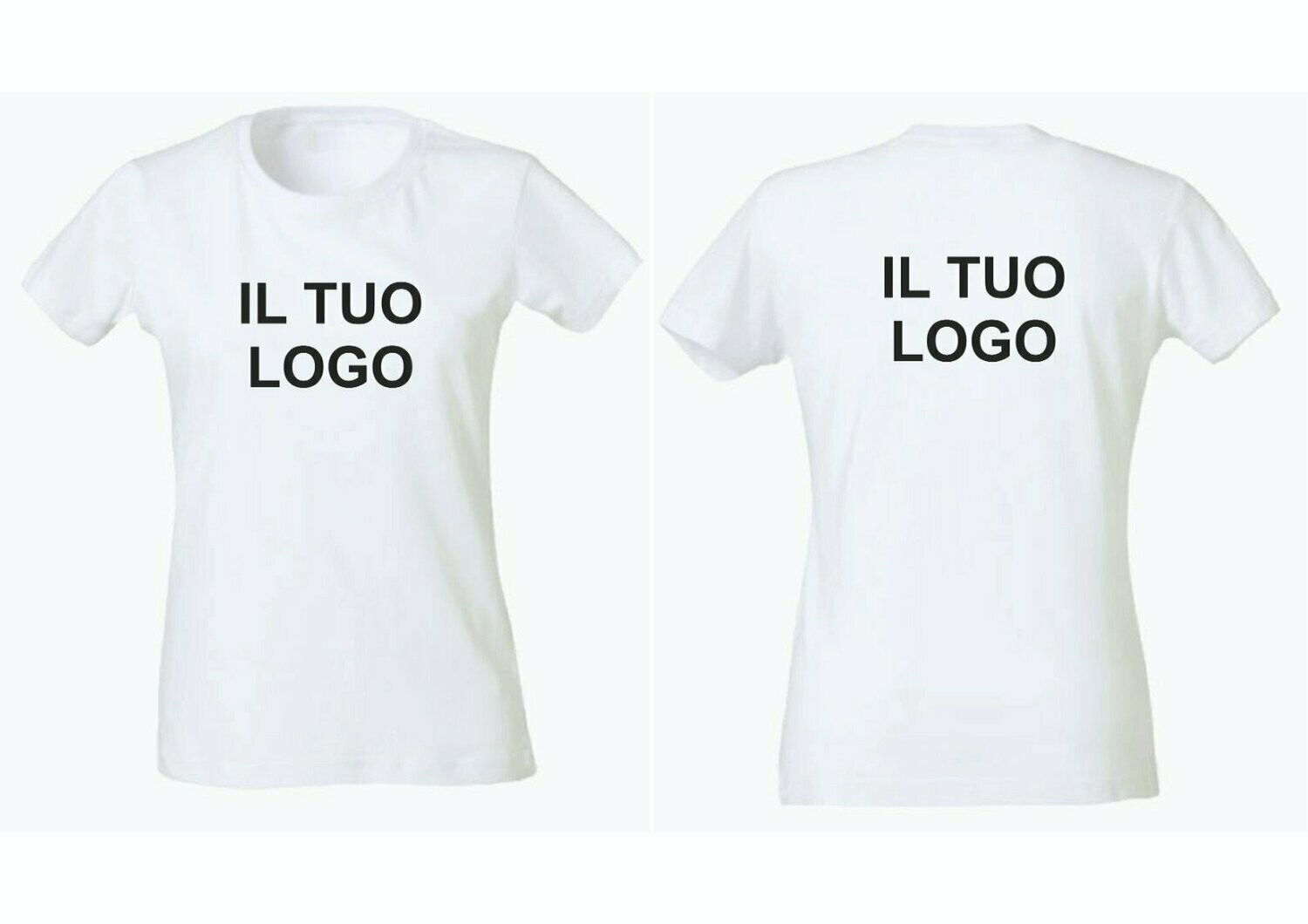 10 pz T shirt  adulto con ricamo