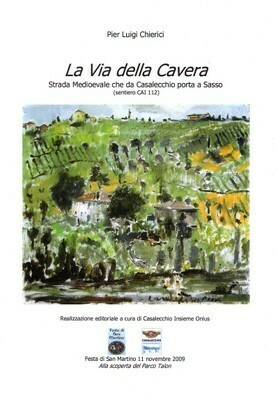 Il Sentiero della Cavera lungo la via degli Dei