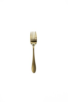 Cutlery Gold Cake Fork