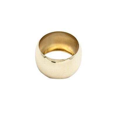 Napkin Ring Solid Ring Holder Gold