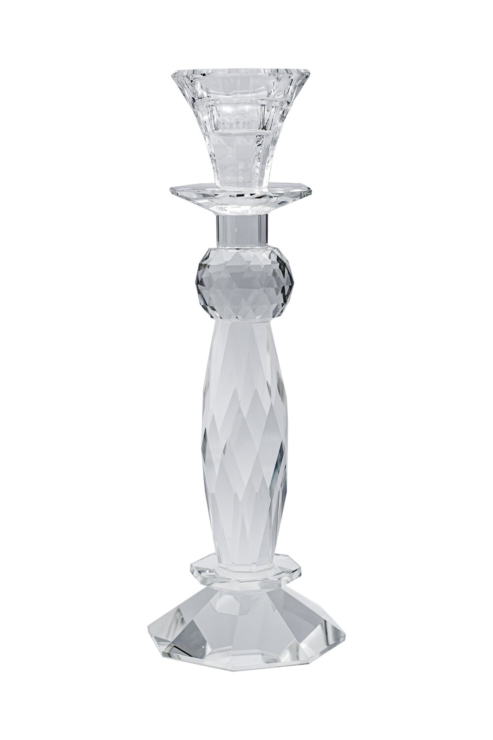 Candlestick Holder Crystal 25cm Candlestick Holder Crystal 25cm