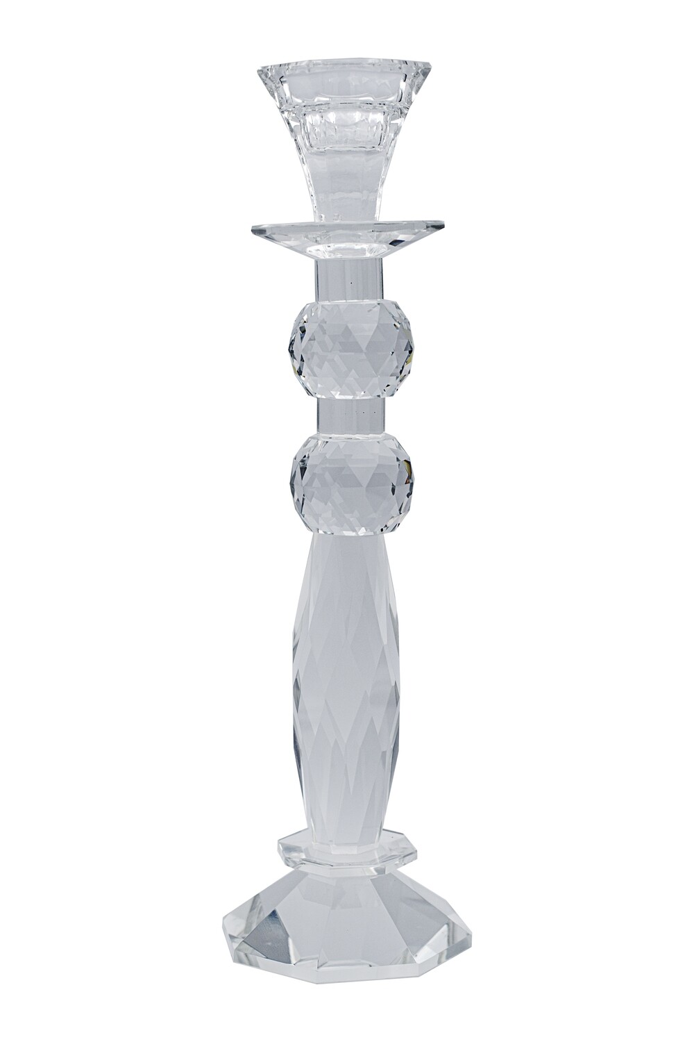 Candlestick Holder Crystal 30cm Candlestick Holder Crystal 30cm