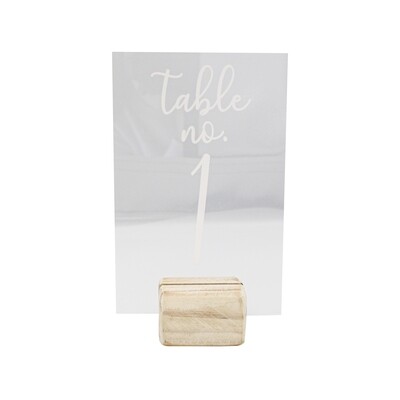 Table Number (English)