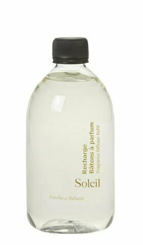 SOLEIL - RECHARGE BÂTONS A PARFUM 500ML