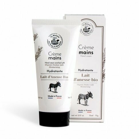 CREME MAINS AU LAIT D'ANESSE BIO - 75ML
