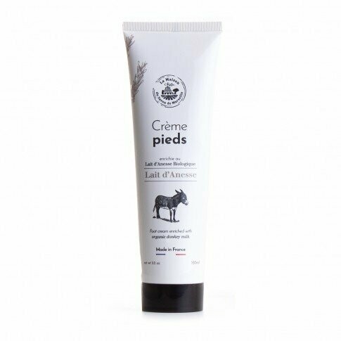 CREME PIEDS AU LAIT D'ANESSE BIO