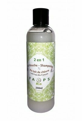 GEL DOUCHE / SHAMPOOING 20% LAIT DE CHEVRE