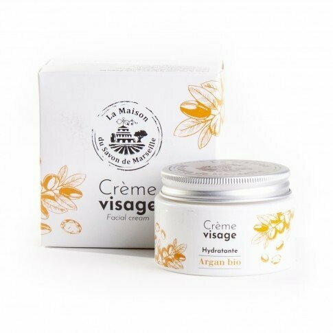 CREME VISAGE A L'HUILE D'ARGAN BIO 50ML