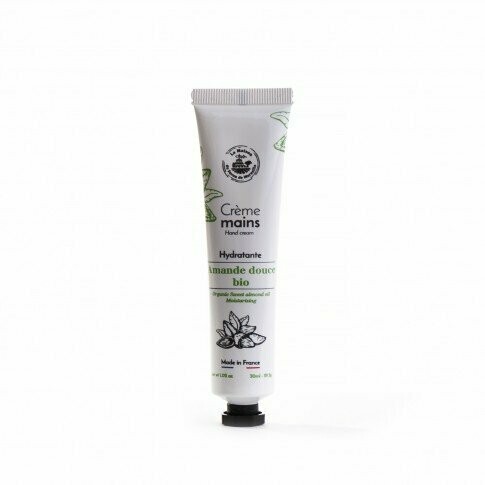 CREME MAINS A L'HUILE D'AMANDE DOUCE BIO 30ML