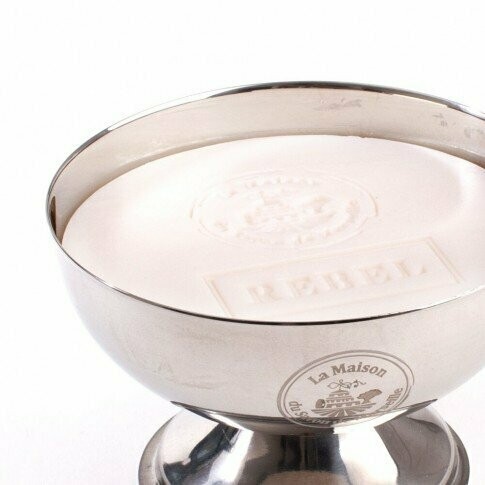 SAVON A BARBE REBEL 125G AVEC BOL