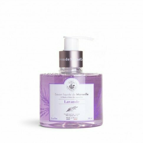 SAVON LIQUIDE  DE MARSEILLE PARFUME AUX HUILES ESSENTIELLES DE LAVANDE 330ML