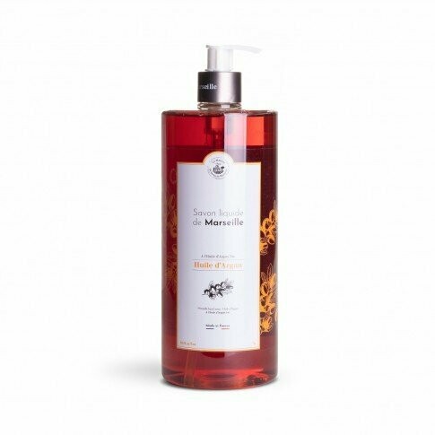 SAVON LIQUIDE DE MARSEILLE PARFUME - A L'HUILE D'ARGAN BIO 1L