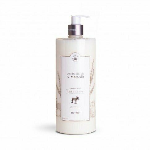 SAVON LIQUIDE DE MARSEILLE AU LAIT D'ANESSE BIO 1L